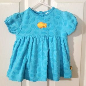 Carter's 3-6 Monthe BlueTop & Diaper Cover